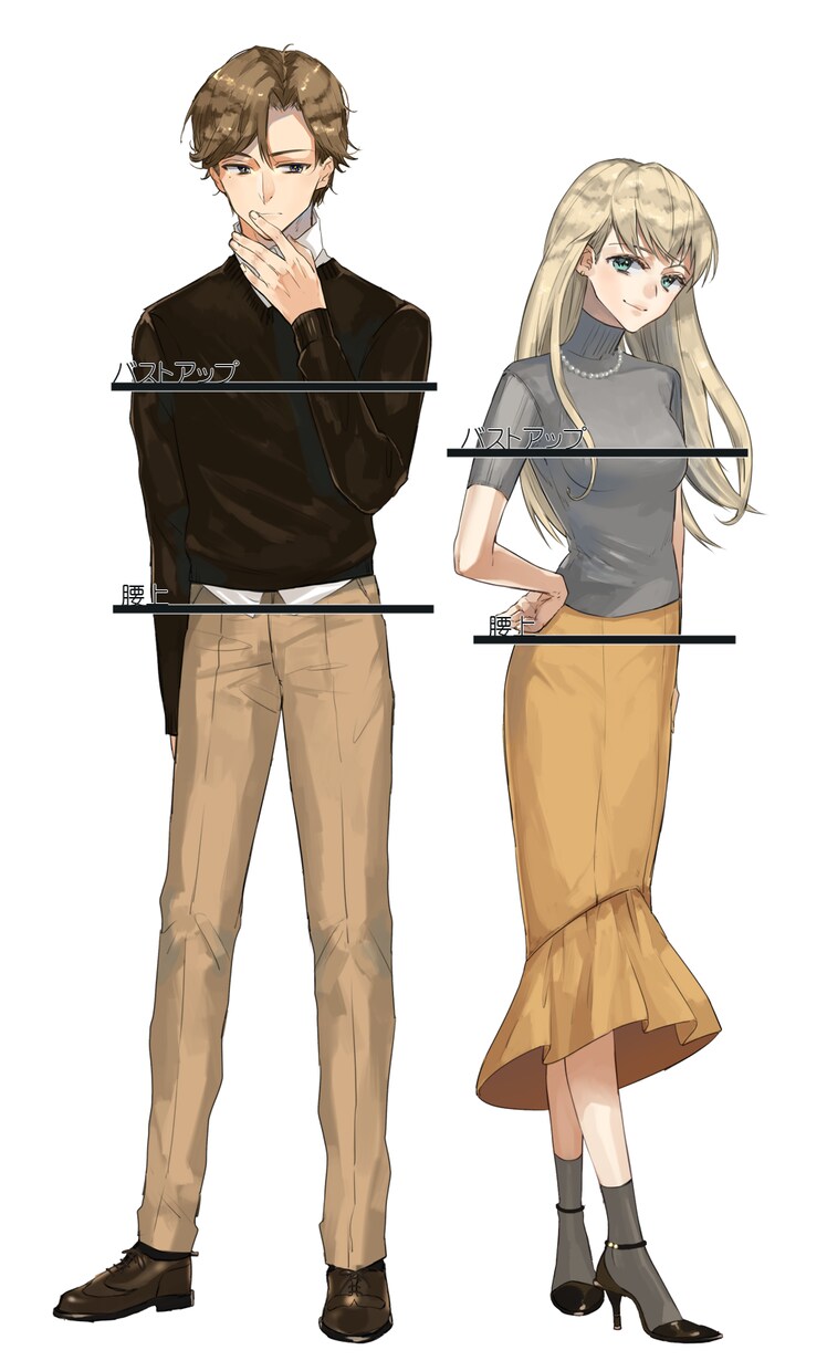 綺麗なSNSアイコン・イラストなどお描きします あなただけのキャラクターお描きします！ イメージ4