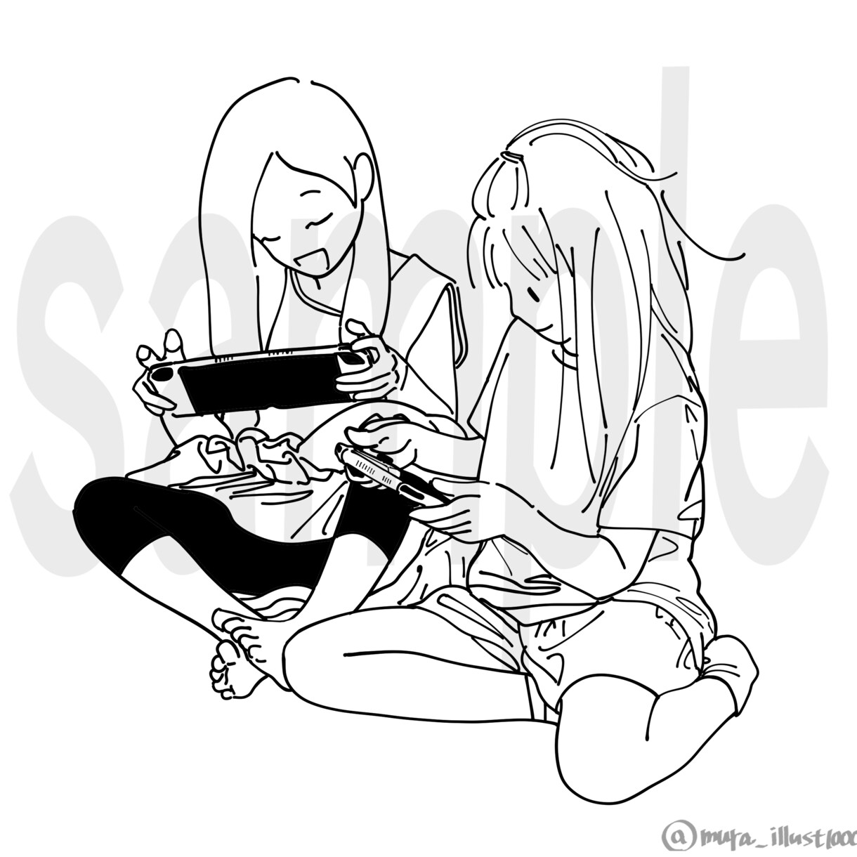 全身OK★フルカラー★★シンプルイラスト制作します WEBサイトやバナー、アイコン用に。ビジネスにも♪ イメージ5