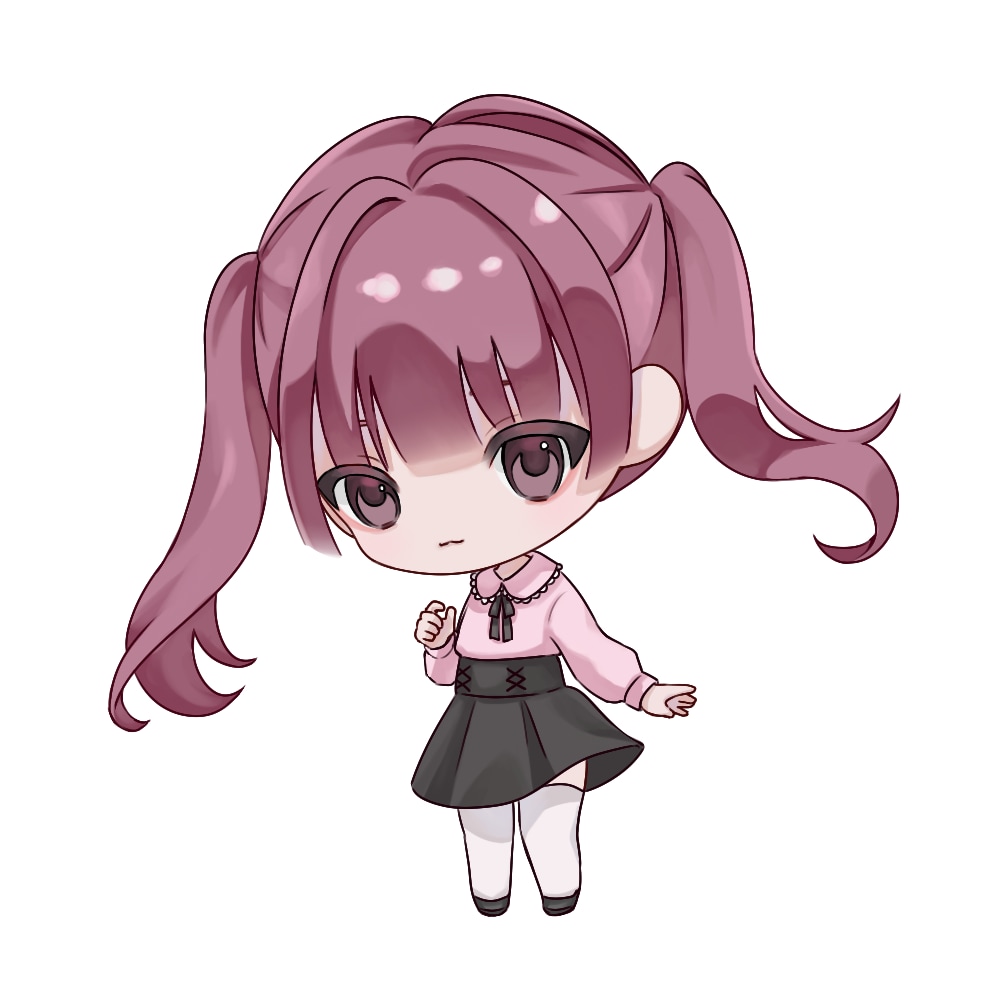 SNS用のミニキャラを描きます 落ち着いた色合いのミニキャラを制作します！ イメージ4
