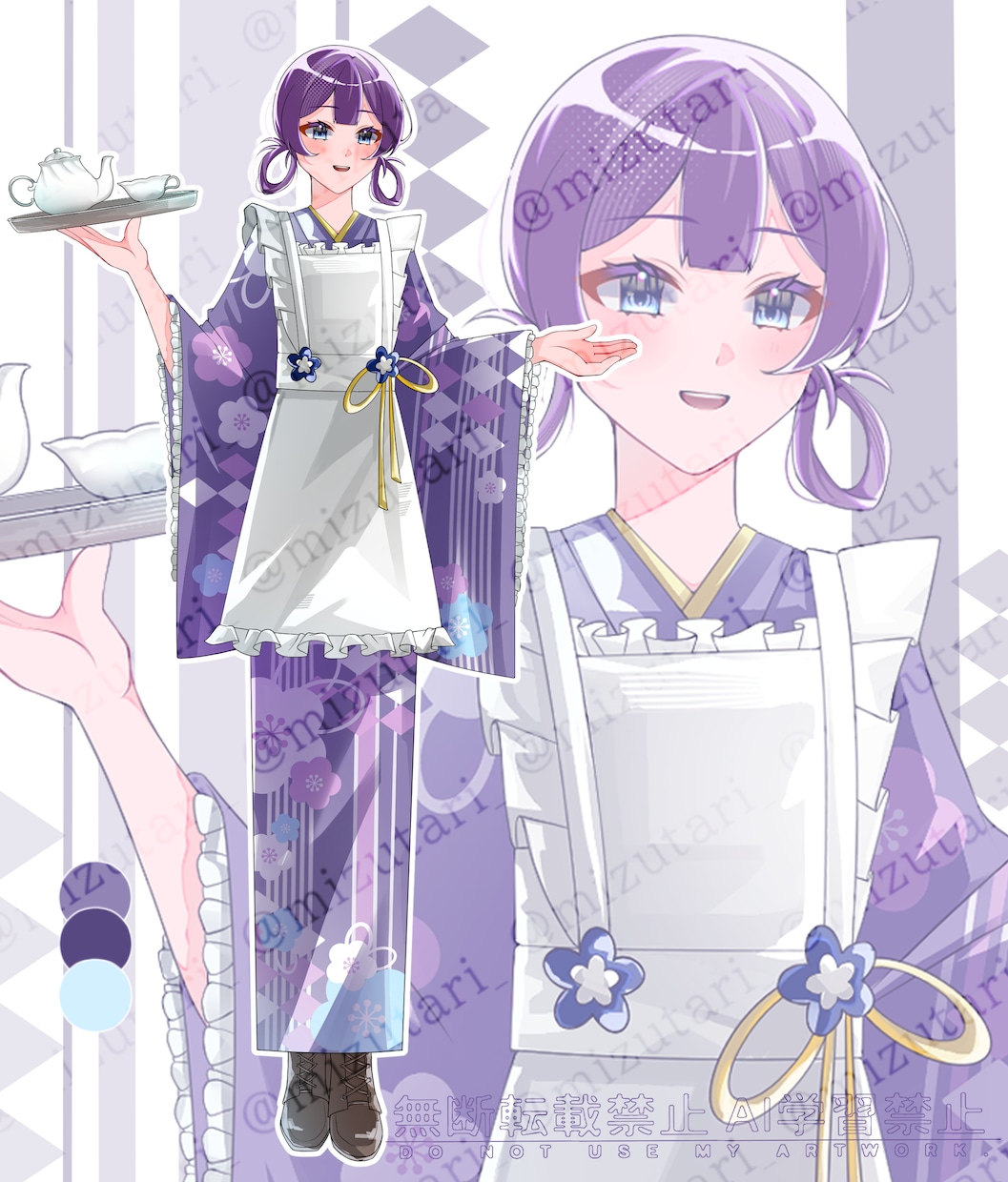 最短7日｜歌ってみたサムネ・一枚絵描きます 実績有★オリジナル絵柄で本家風の構図・衣装アレンジ対応 イメージ5