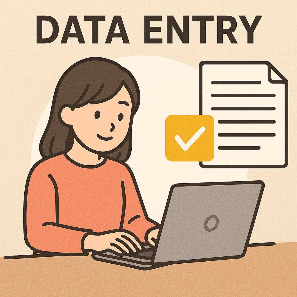 データ入力や事務作業お手伝いします 無駄だと感じるその時間を有意義に…！ イメージ1