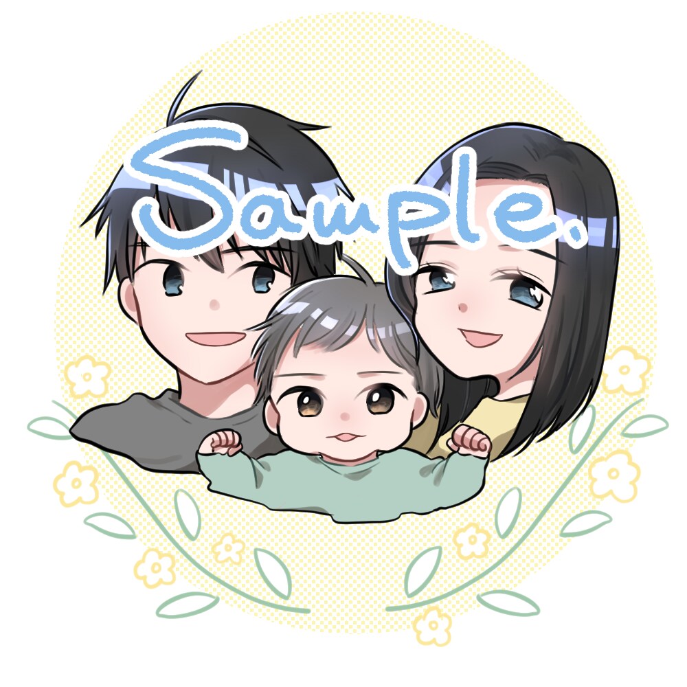 即日納品可♪キャラクター風似顔絵描きます SNSアイコンやプレゼントにもおすすめ◎ イメージ6