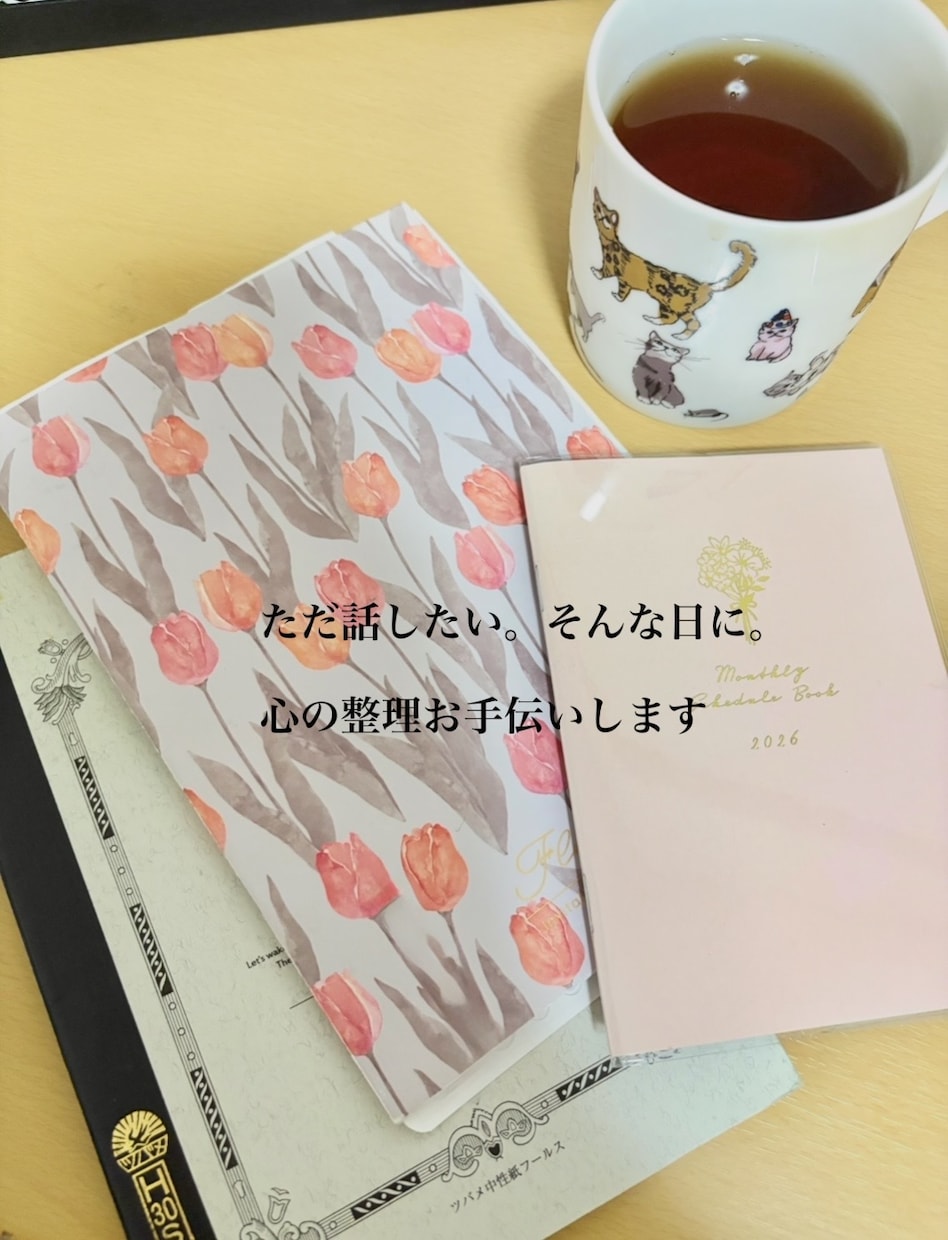 心の整理をお手伝いします 「ただ話したい。そんな日に。」 イメージ1