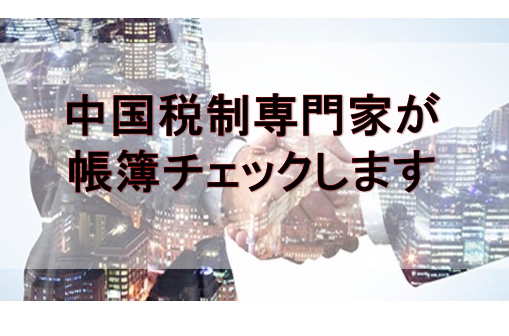 中国子会社の帳簿を中国税制の専門家がチェックします ビデオチャットでの報告会と日本語での財務諸表が付いています イメージ1