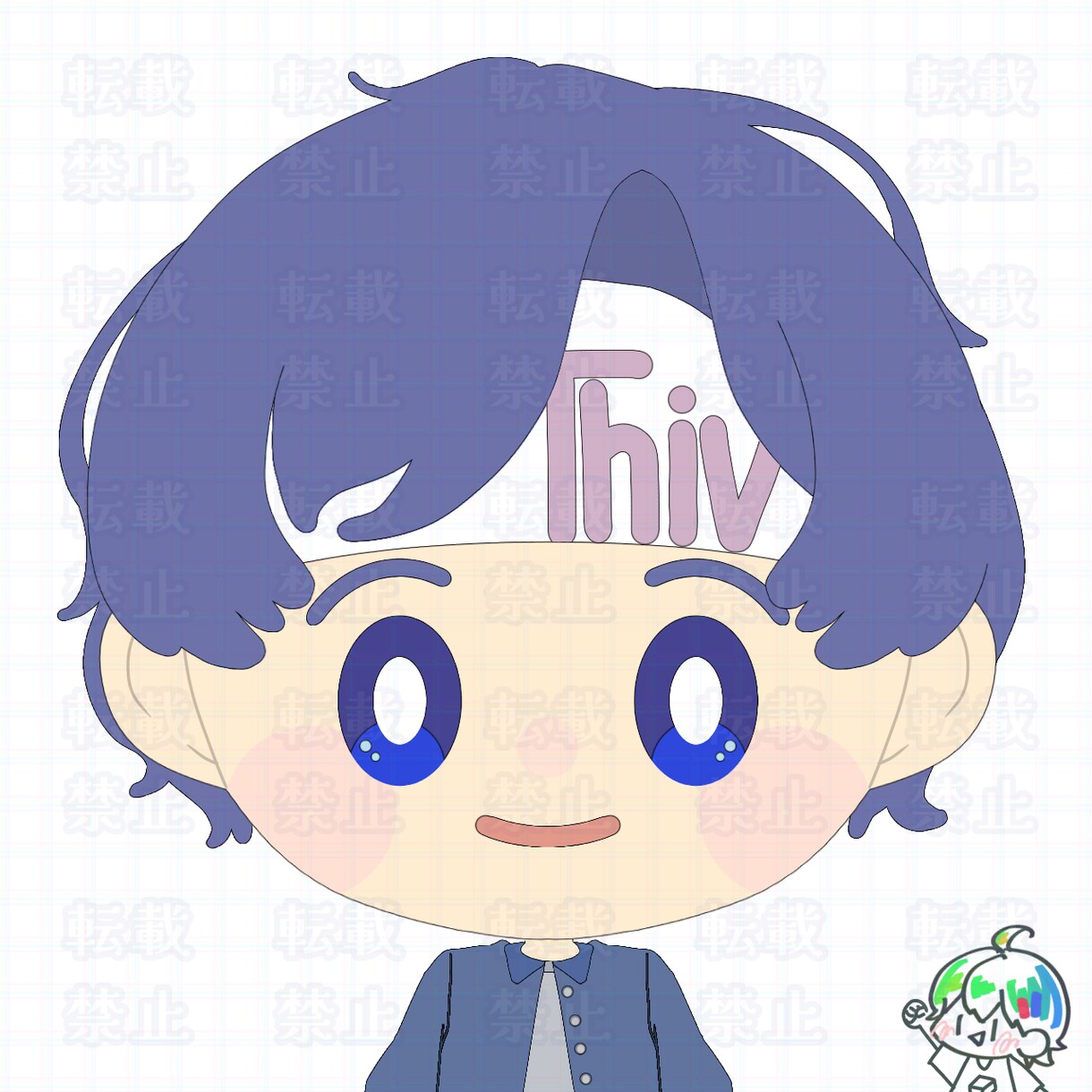 V体のSDイラスト描きます デフォルメでかわいく描きます。 イメージ4