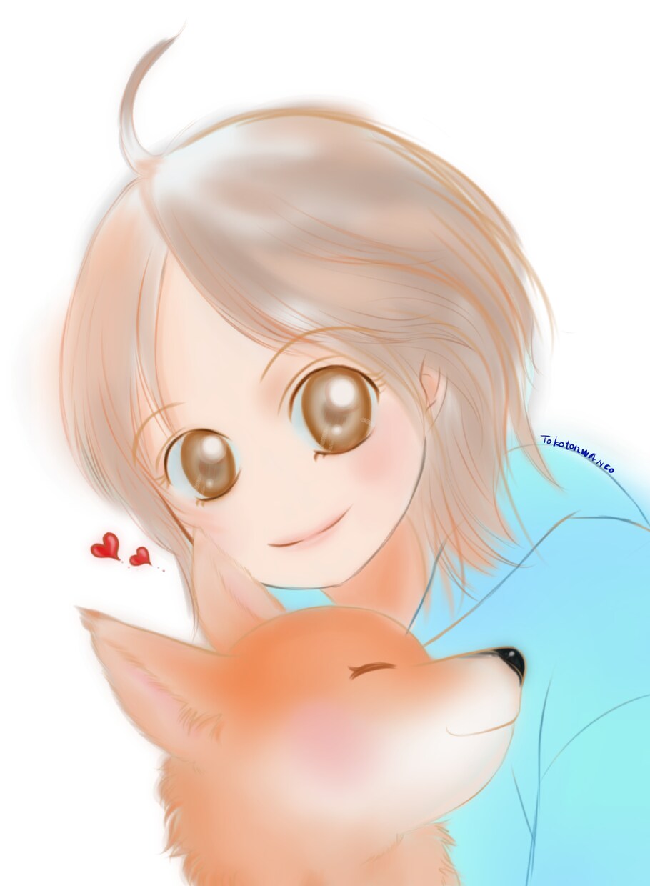 ふんわりした雰囲気のイラスト描きます 優しい色合いのSNSアイコンが欲しい方必見！ イメージ3