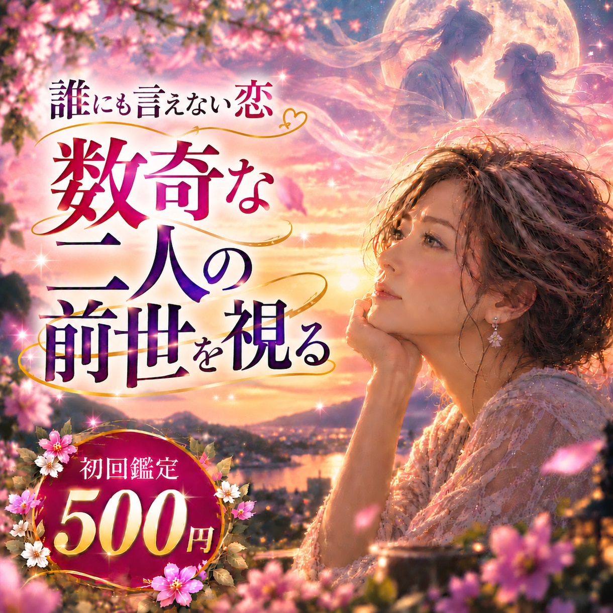前世からの二人のご縁を数秘からチャネリングします 彼の本当の気持ち今後の二人の未来。守護霊からの魂を霊視します イメージ1