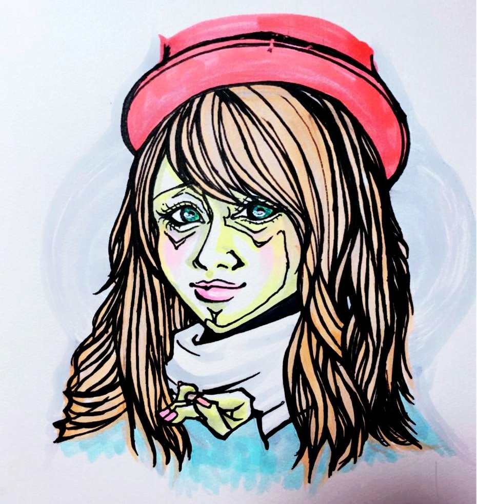 昭和レトロ切り絵風な心のこもった似顔絵描きます 私の似顔絵には愛と心だけは詰まっております！！！！！！！！！ イメージ1