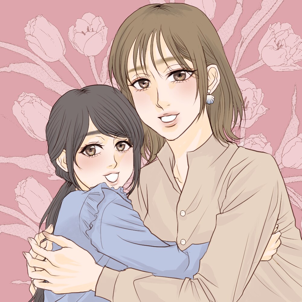 選べる背景♪華やぐイラスト＆アイコン描きます キャンペーン中！無地背景or柄背景のどちらか指定可 イメージ6