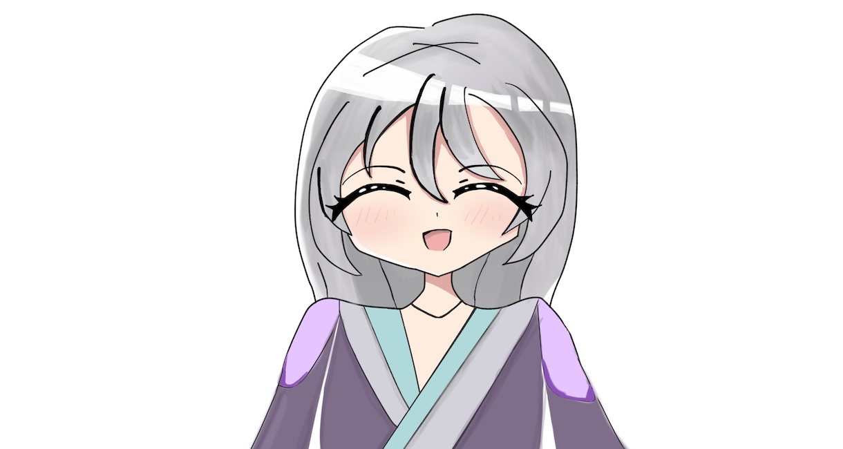 アニメのようなかわいい正面絵を描きます 商用利用可能！ココナラ最低価格で手軽に自分だけのアイコンを イメージ1