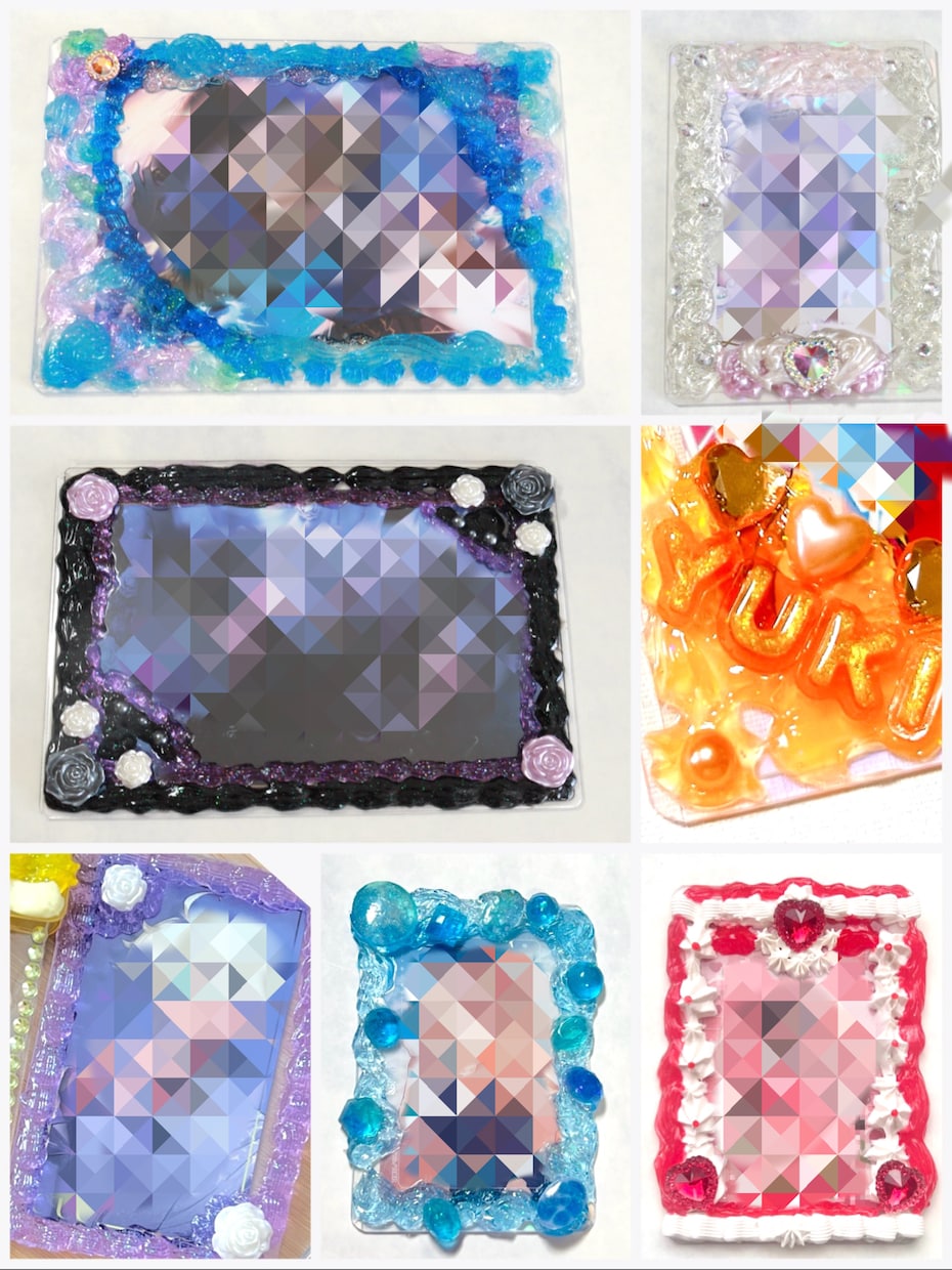 オーダーメイドでホイップデコケースをお作りします 推しグッズを華やかに彩る、世界に一つのデコケースを作ります イメージ4
