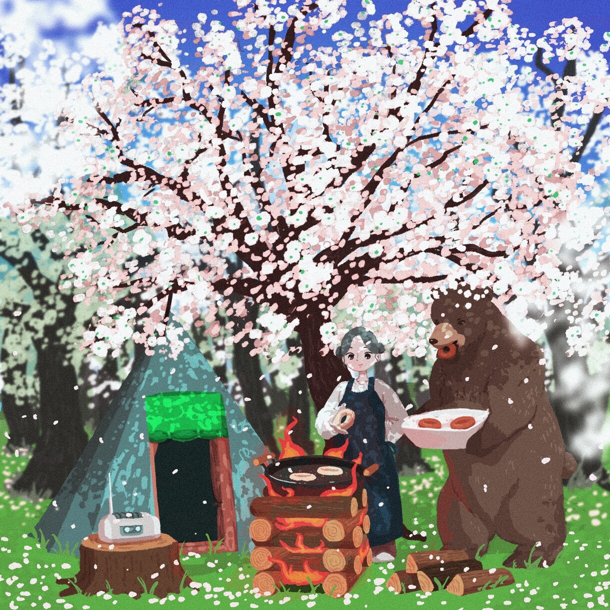 ナチュラルな雰囲気のイラストお描きします ＊日常に非日常がある楽しさを＊ イメージ5