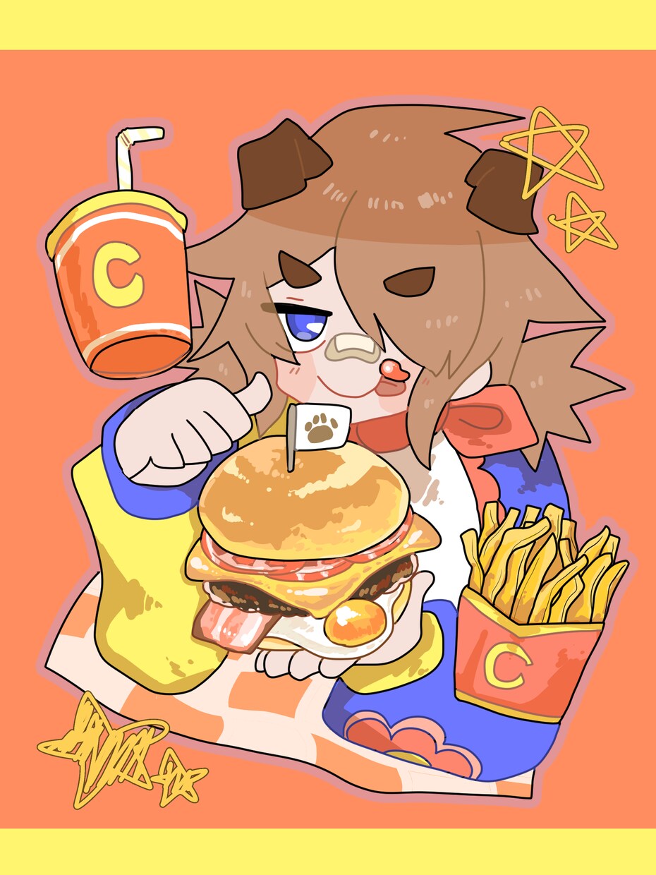 3000円で彩度高めのバストアップ絵を描きます 彩度高めの絵柄でバストアップイラストを描きます！ イメージ3