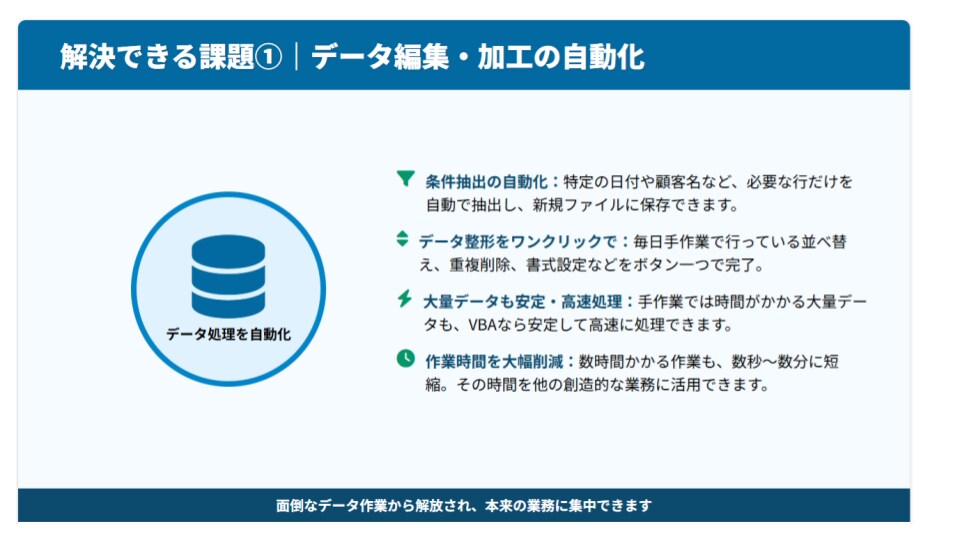 現役エンジニアがExcel業務自動化をご提案します 【先着1名限定】マクロ作成まで込みで1,000円！ イメージ4