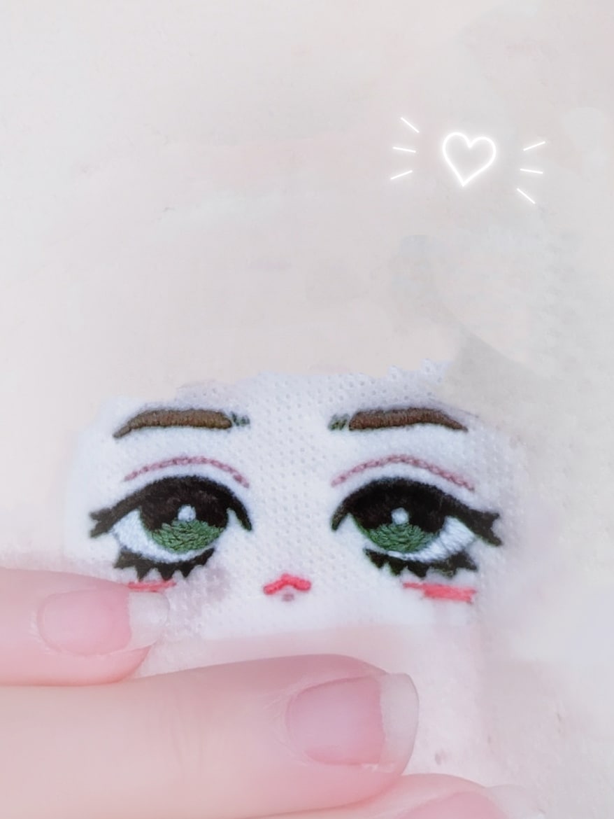 手刺繍 顔パーツ制作代行します 刺繍が苦手な方のお手伝いができたら嬉しいです イメージ5