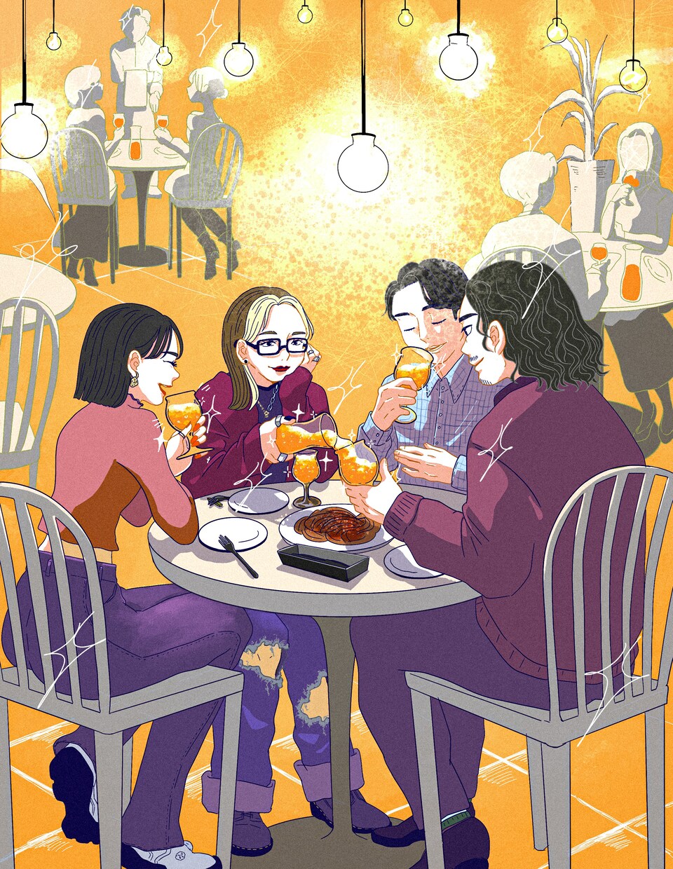 商用イラストの制作いたします 若者・Z世代に受けるイラストをメインで制作いたします！ イメージ1