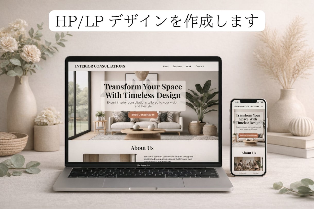 Webページ・LPデザインを作成いたします シンプルでわかりやすいデザインを提案します イメージ2