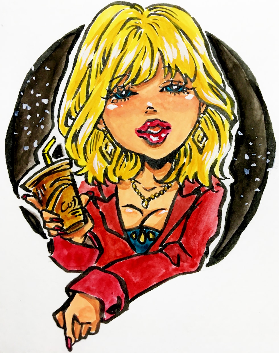 SNS等で使える手描きのアイコンイラスト描きます お好きなキャラクターや似顔絵でも！ イメージ2