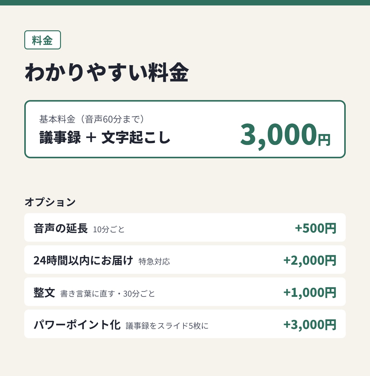 会議の録音から文字起こし＋議事録を作ります 決定事項・ToDo・担当と期限まで見やすく整理 イメージ3