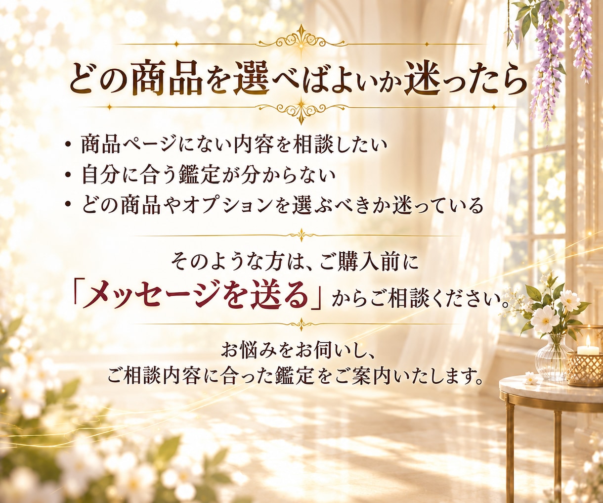 子宝鑑定｜命を迎えるために必要なことを霊視します 授かる時期や夫婦のご縁、妊活の不安とヒントを読み解きます イメージ8