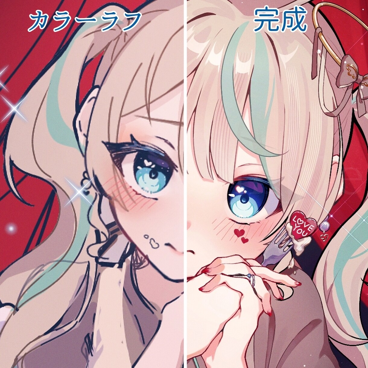 商用利用◎VTuber様を丁寧な対応でお描きします 魅力を引き出すクオリティ重視で納品いたします イメージ2