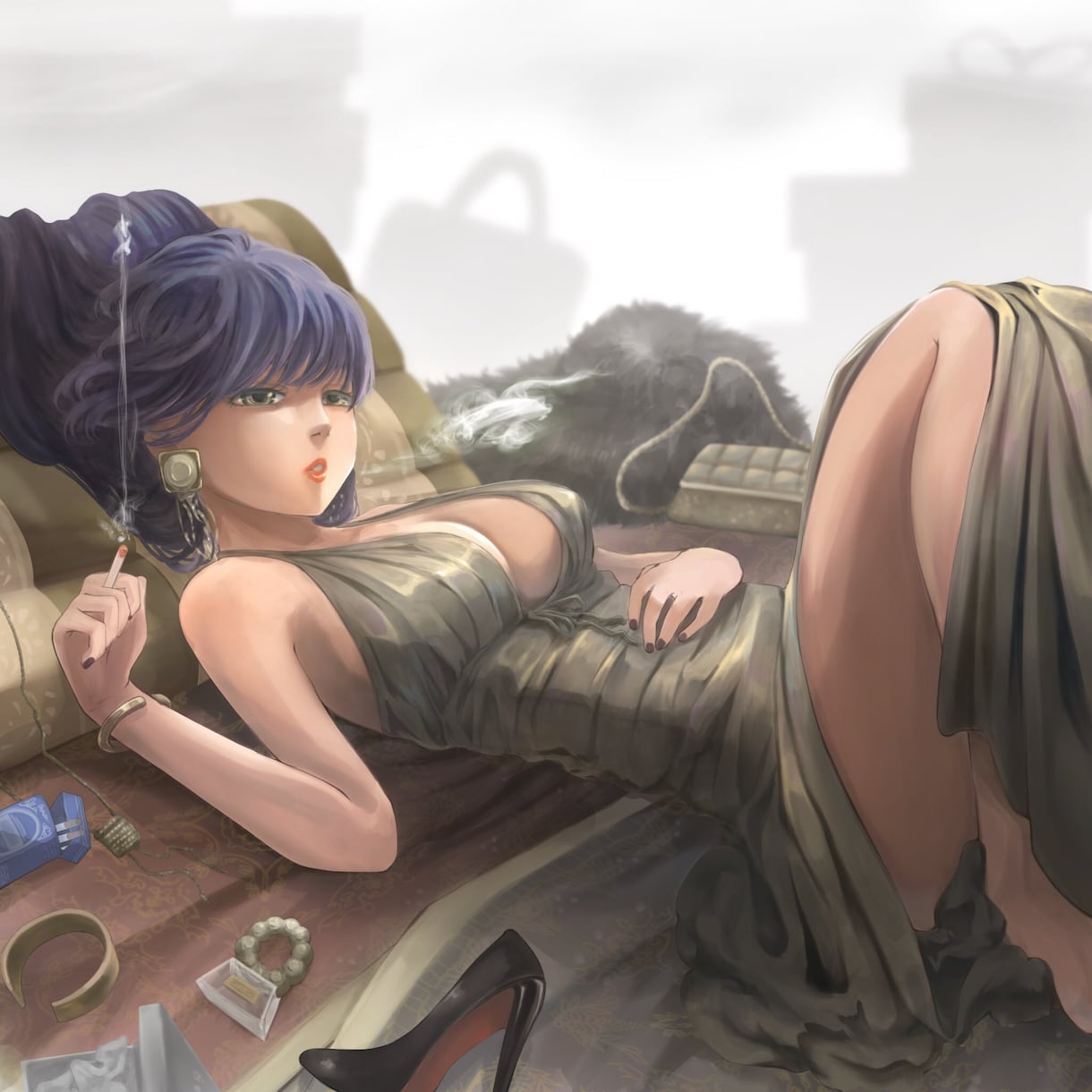重厚な厚塗り1枚イラスト描きます 厚塗りで迫力あるイラストであなたの世界観を表現します イメージ2
