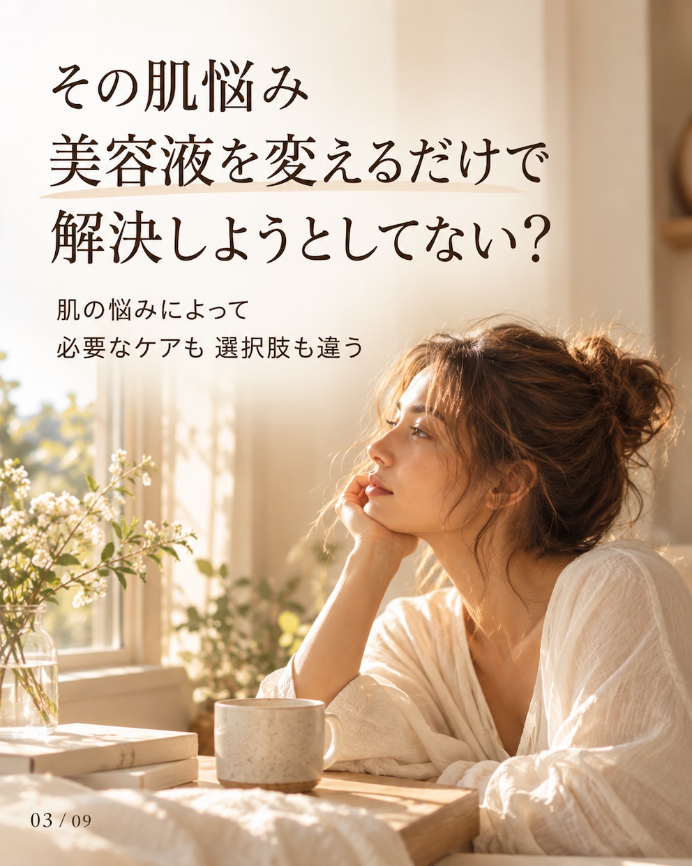 あなたに必要なスキンケアを一緒に見つけます もうスキンケア選びで迷わない 30日間の個別サポート イメージ2