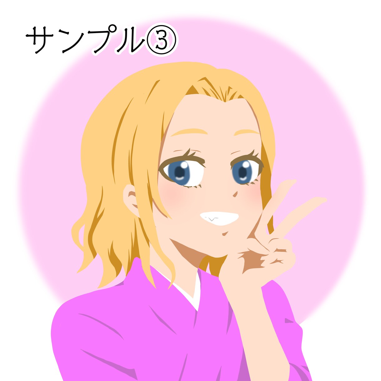 主線なし！オリキャラ、似顔絵イラストを描きます 他にはないちょっと個性的なテイストをお求めの方へ イメージ5