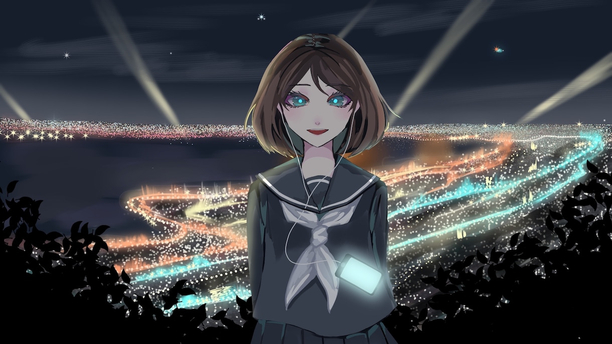 YouTubeなど動画用のイラストを描きます MV・サムネイルなど描きます！ イメージ4