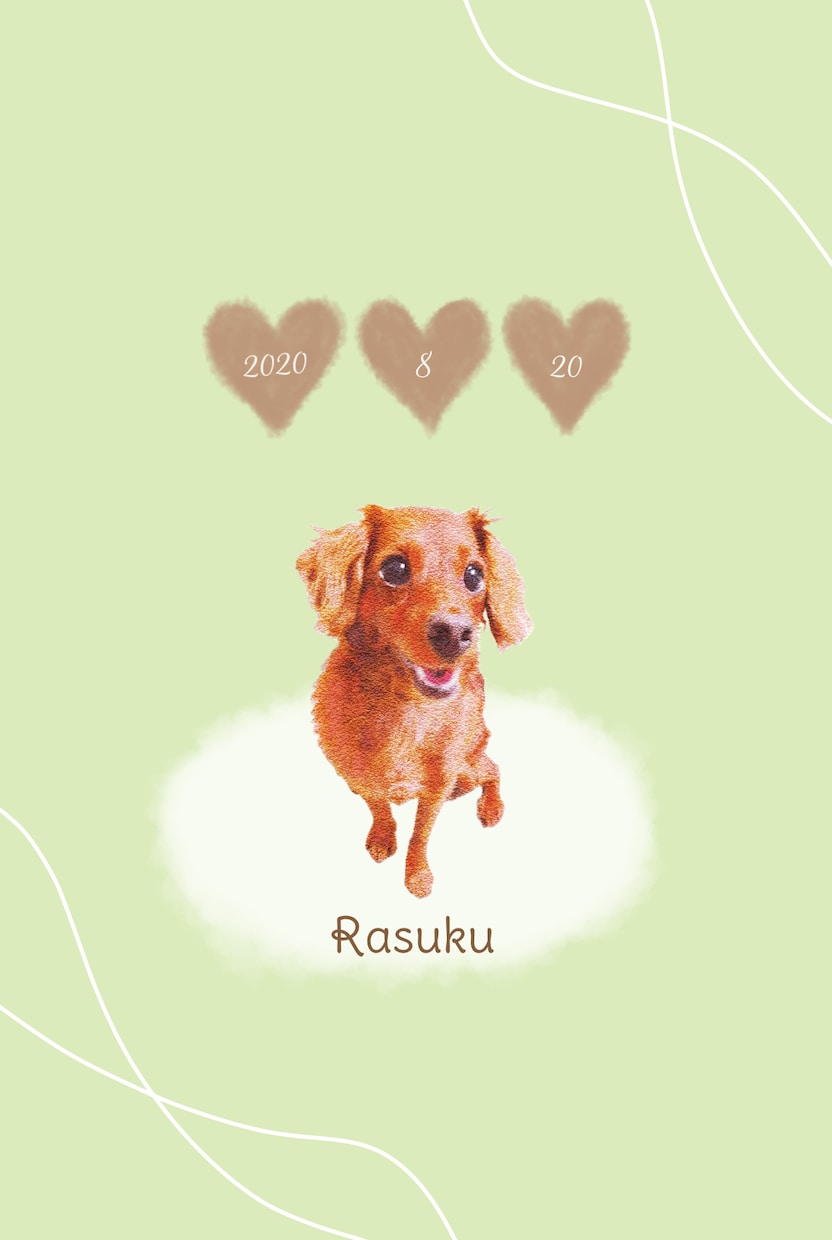ペットさん♡お子様のお写真をイラスト加工いたします お写真の良さをそのままに作成♡プレゼントにもおすすめです イメージ8
