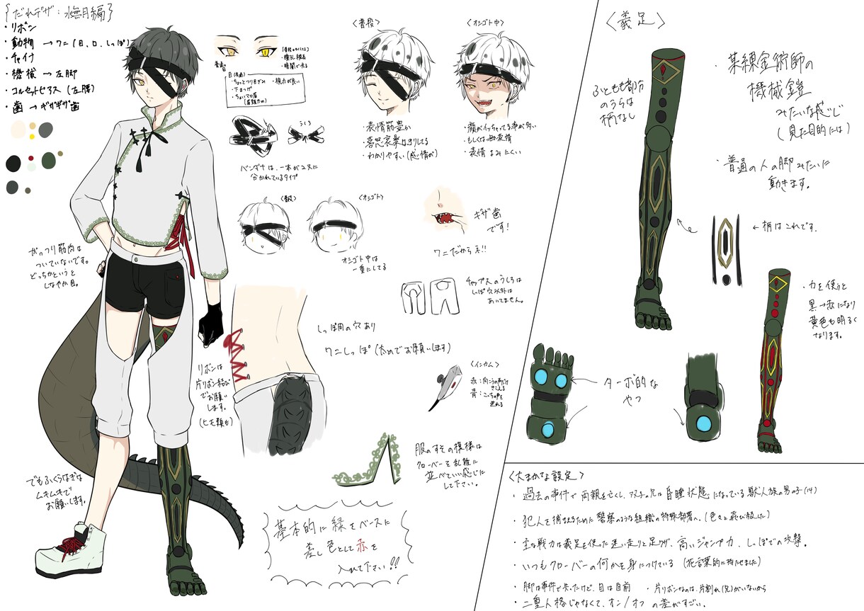 オリジナルキャラクターの制作お手伝いします 自分だけの最高のキャラクターを創ろう！ イメージ1
