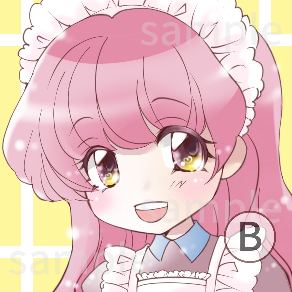 完成品イラスト素材を販売します SNS等で使える可愛い女の子キャラの素材を販売します。 イメージ3
