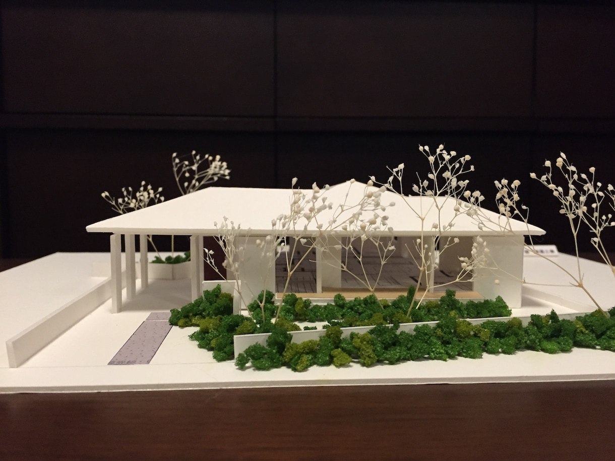 1/100、1/50の住宅建築白模型を作成します 立体にになってこそのイメージが掴めます！ イメージ4