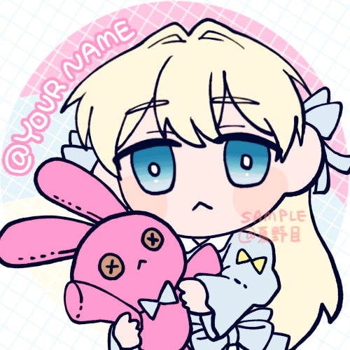 お急ぎ‼️ 可愛いちびキャラアイコン描きます あなたのための可愛いアイコン制作します イメージ3