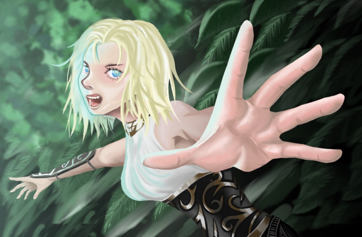 写真のような絵・ゲームロゴ・イラスト作成します お気に入りの写真を絵に！自分だけのゲームロゴ、イラスト イメージ7