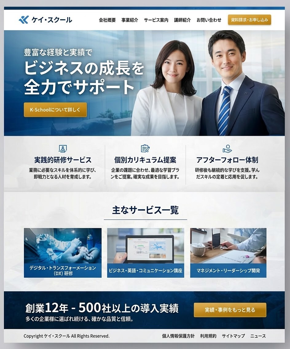 集客に強いLP・ホームページ制作します WEB×動画で成果を出すサイトを制作 イメージ3