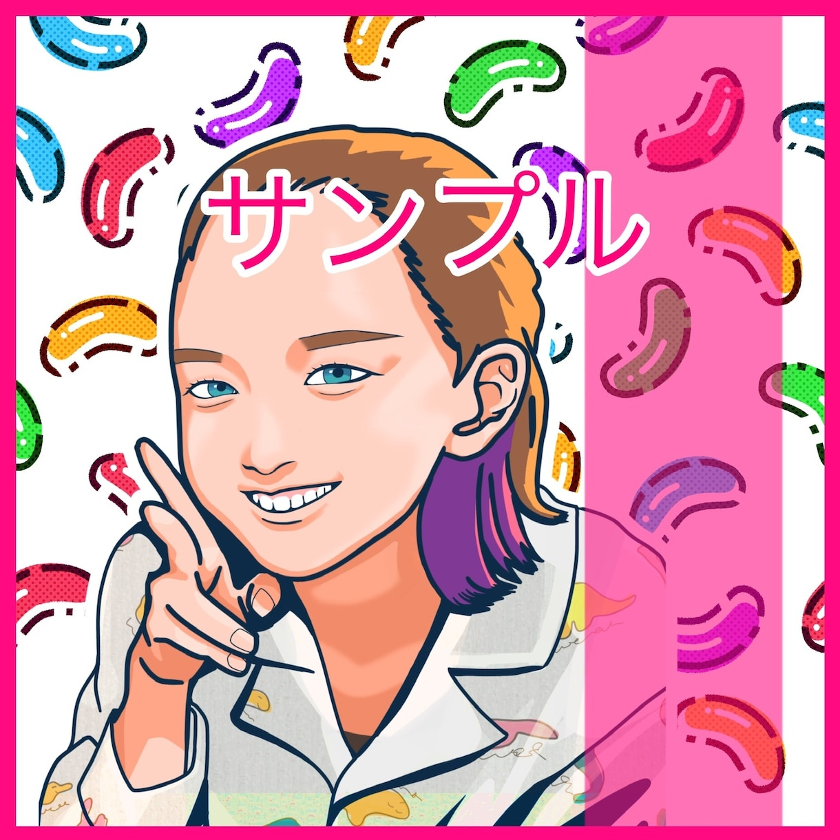 アメコミ風でリアルなイラストを低価格で提供します SNSなどのアイコンにどうぞ！ イメージ5