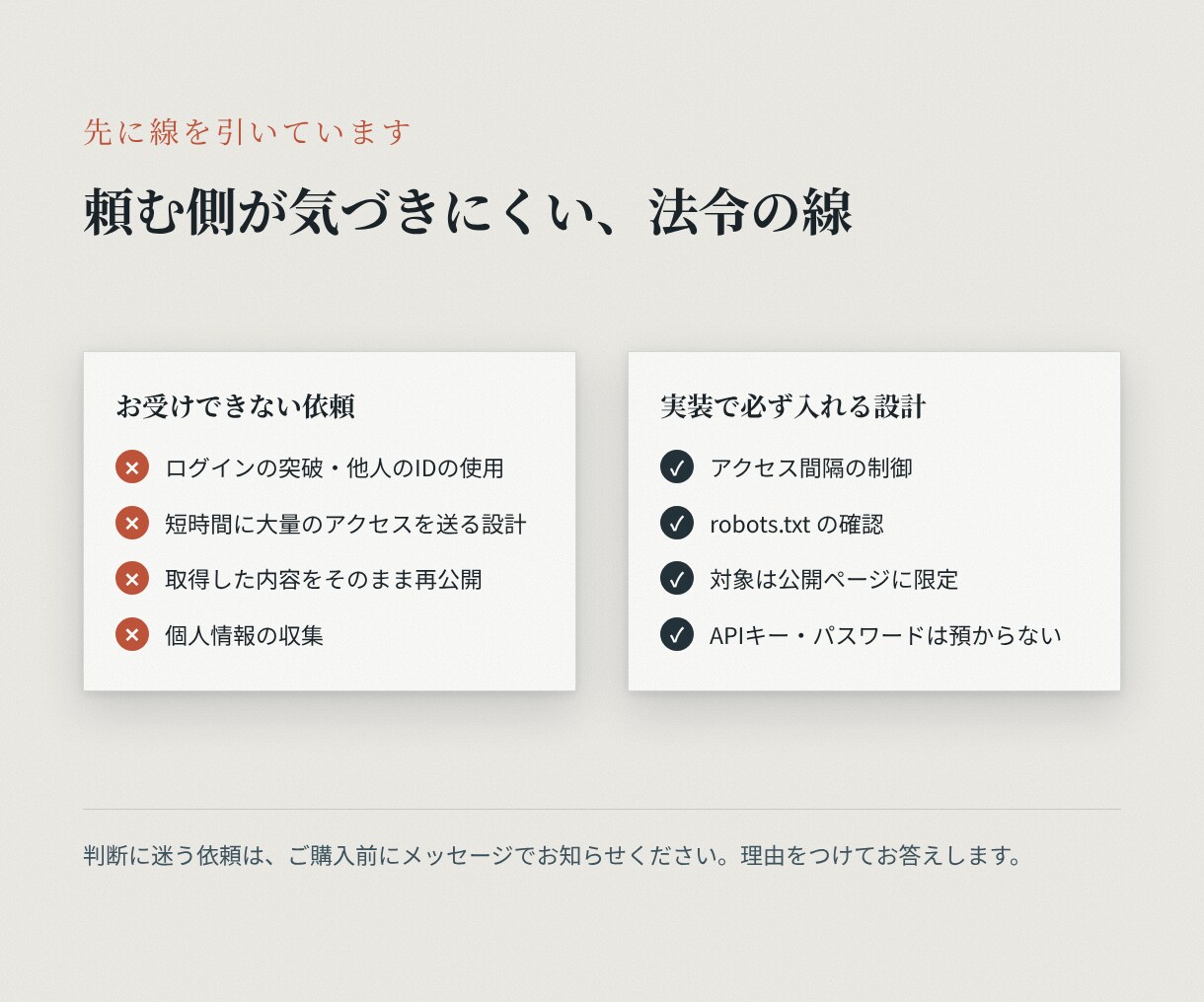 その手作業、自動化できるか診断します 設計と概算見積りまで。3日でお返しします イメージ3
