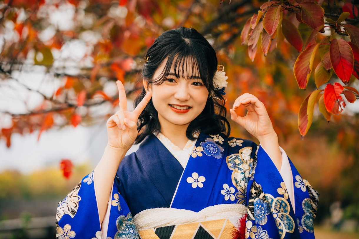 成人式前撮り・振袖ロケーション撮影します 一生に一度の成人式を美しく残します イメージ10