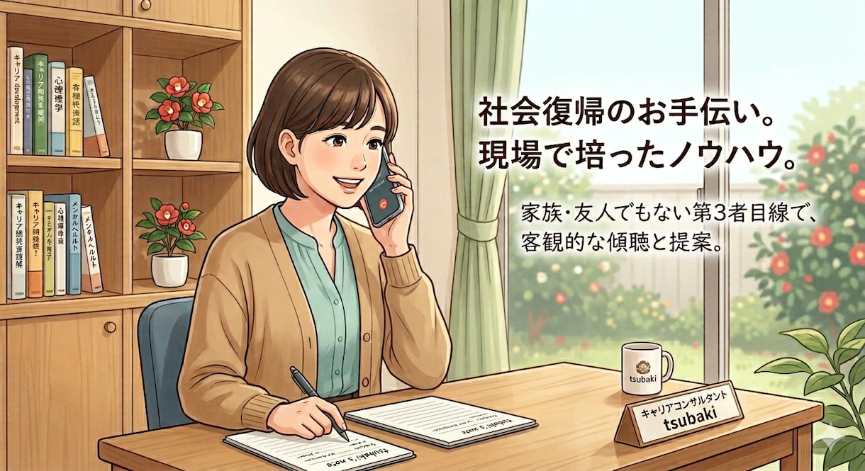 休職中の方必見！お悩み伺います 復職・転職・休職中の過ごし方などご相談ください★ イメージ1