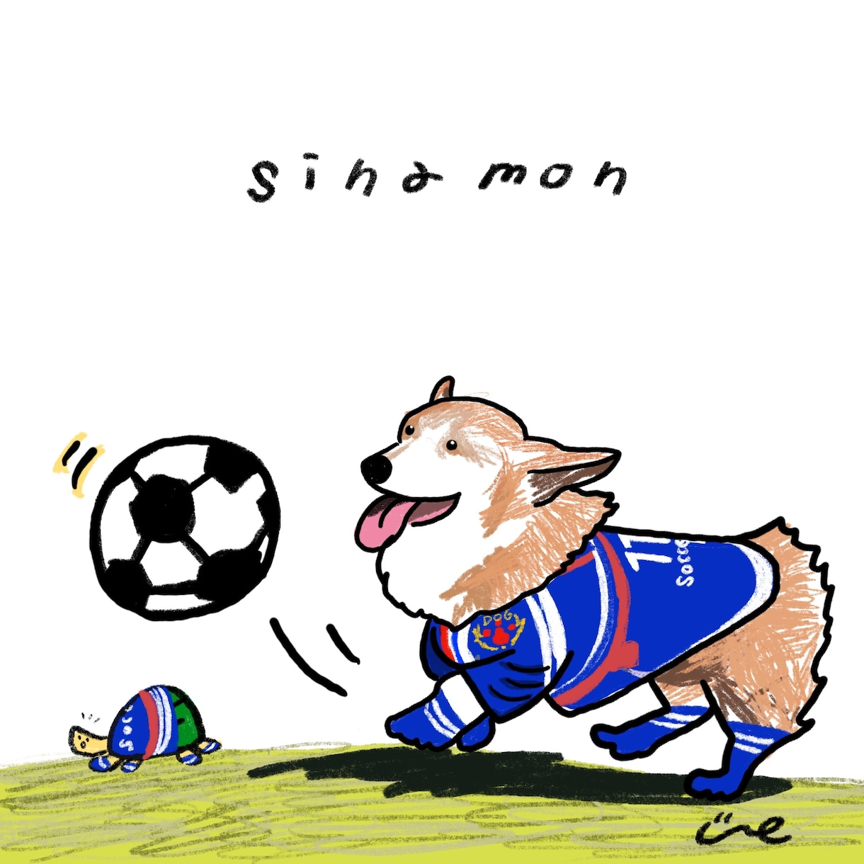 ゆるくてシュールな似顔絵を描きます ただ似せるのではなく、色々な姿に変身させてみます！！ イメージ7