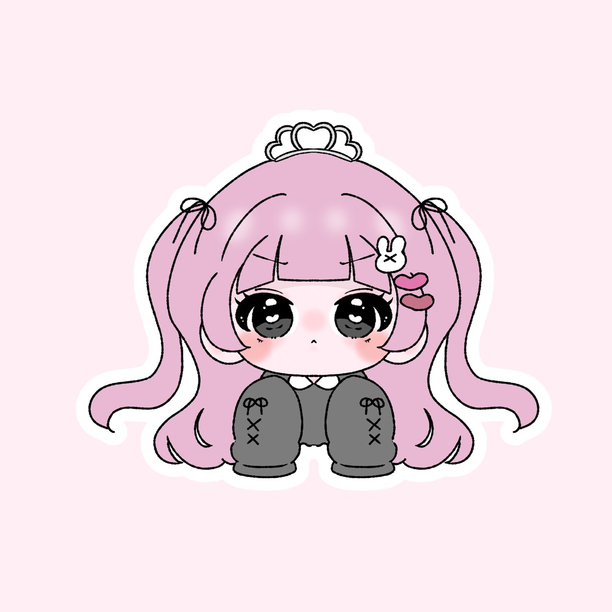 SNS用のアイコンを描きます ゆるゆるミニキャラ作成致します イメージ1
