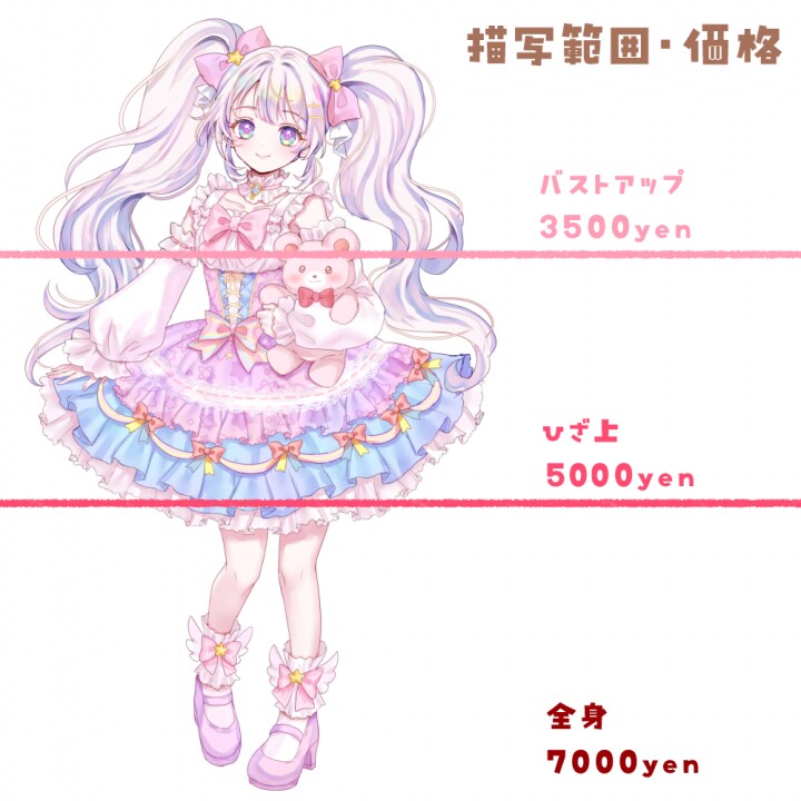 イラスト制作します アイコン、配信用イラスト、立ち絵など幅広い用途にご利用OK イメージ2