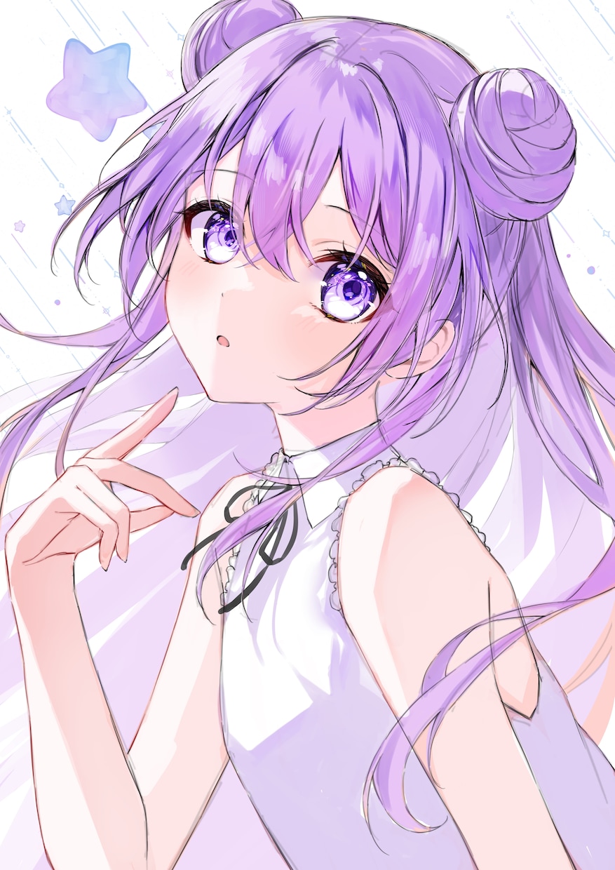 可愛い女性イラストアイコン作成します キラキラした目の女の子が得意です イメージ3