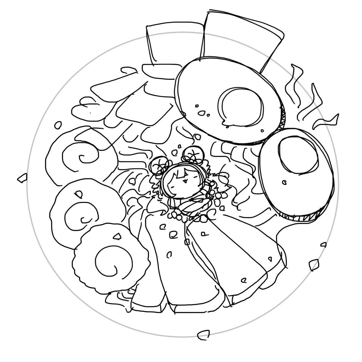 美味しそうなポップな食べ物のイラストを描きます アイコンだけではなく３Dテクスチャなど様々な用途に使えます イメージ2