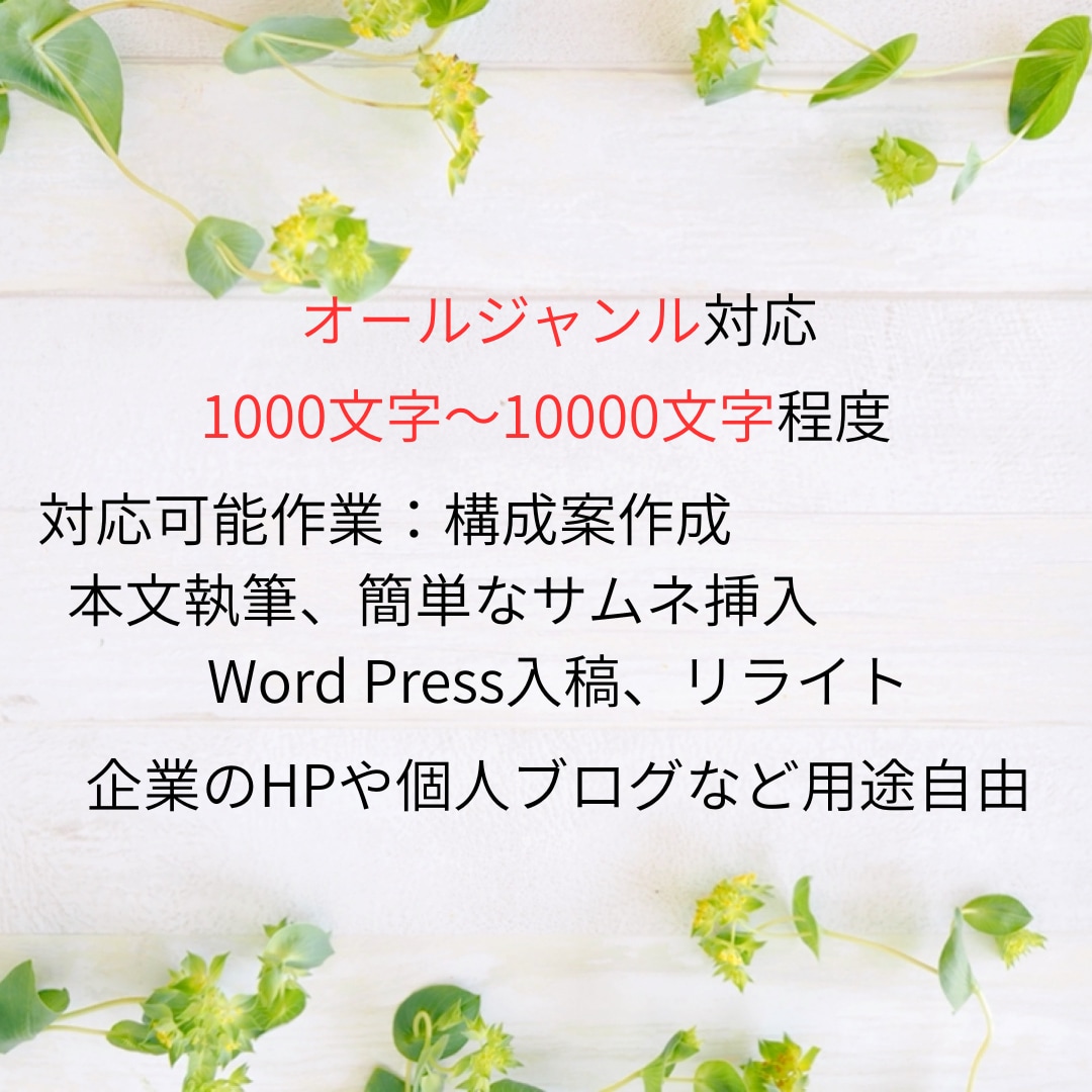 あなたのために記事やコラムの執筆をサポートします わかりやすくて読みやすい、興味をひく文章で読者を引き込む！ イメージ2