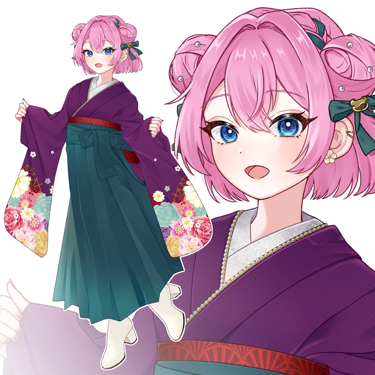 衣装デザインに拘った立ち絵描きます TRPG、IRIAM、VTuber、新衣装、グッズにどうぞ❁ イメージ4