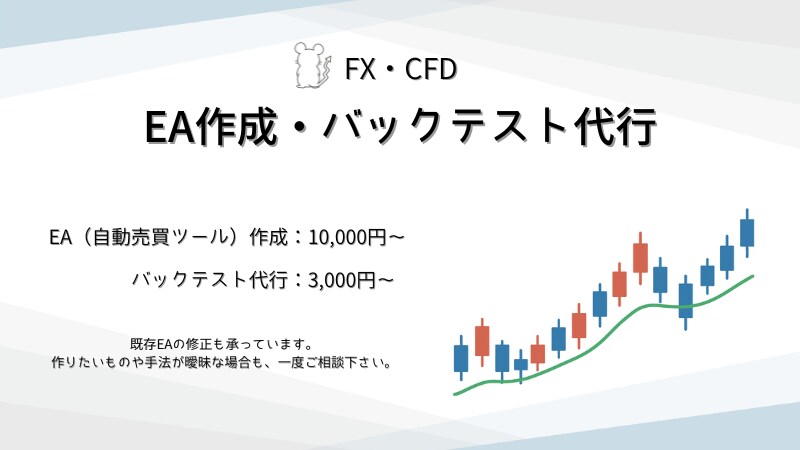 MT5 EAの開発、バックテスト代行を承ります あなたのトレードロジックを自動化します！ イメージ1