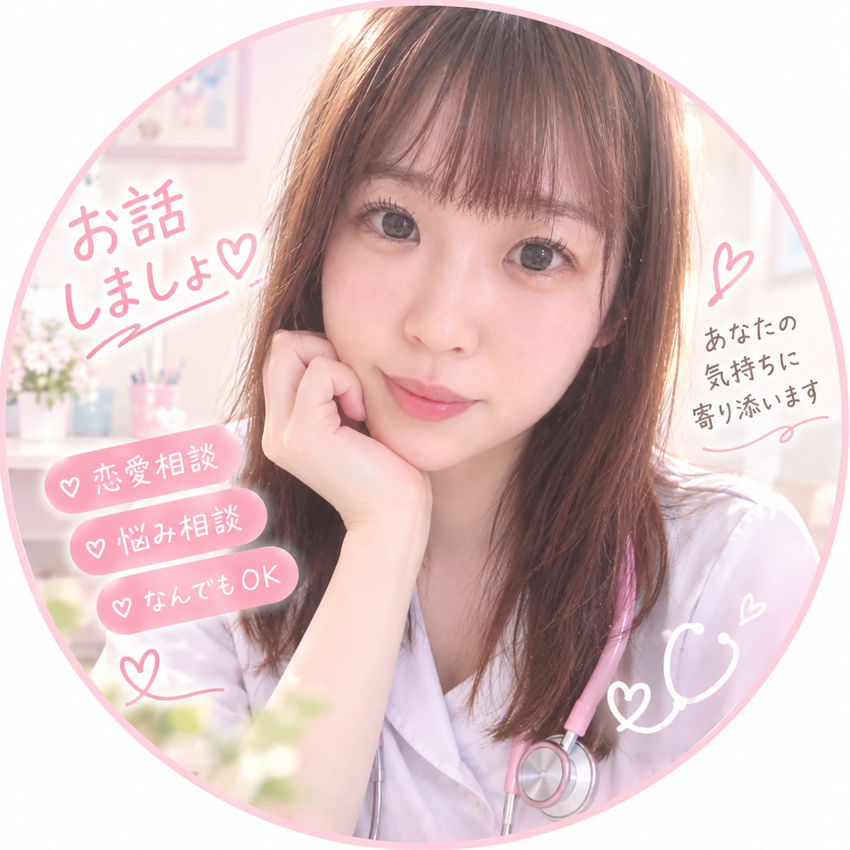 男性限定♡女性の気持ち優しく伝えます いつでも相談してね♡どんなことでも大丈夫です。 イメージ1