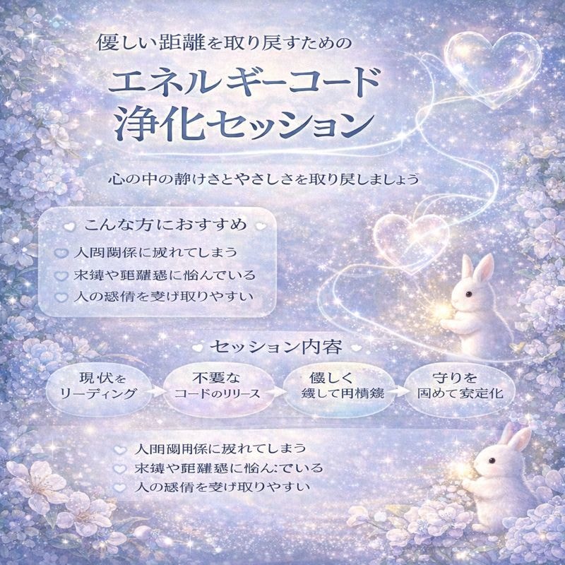 恋人、家族、職場疲れた心をエネルギーリリースします 想うたびに苦しくなる心を、やわらかく解きほぐすエネルギー調整 イメージ1